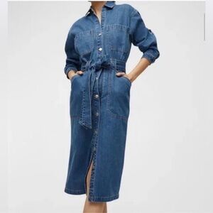 Veronica Beard Evelyn Midi Dress Sz 4